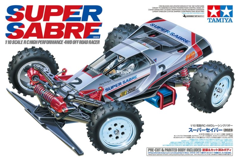 Tamiya 58728-60A RC Super Sabre (2023) W/O ESC